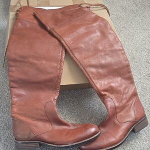 Vince Camuto Gold Accent Brown Leather Accessory